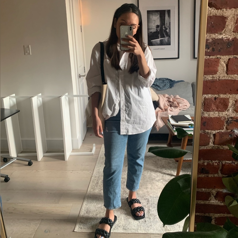 Madewell Petite Mom Jean